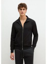 Marc O´Polo Bodywear Bluza w kolorze czarnym rozmiar: M. Czarne bluzy bez kaptura męskie m. Za 148.95 zł.