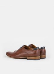 PAKO LORENTE – Obuwie męskie P000B-BX-050-Y. Brązowe buty wizytowe męskie Pako Lorente, z otwartym noskiem, bez zapięcia. Za 229.99 zł.