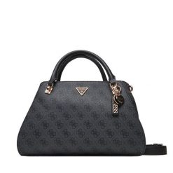 Torebka Guess. Czarne torebki klasyczne damskie Guess, z aplikacjami, bez dodatków. Za 488.99 zł.