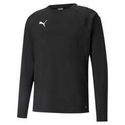 Bluza Puma Teamliga. Białe bluzy bez kaptura męskie Puma. W wyprzedaży za 159.05 zł.
