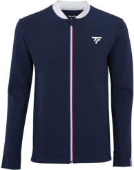 Bluza tenisowa męska Tecnifibre Fleece Jacket. Niebieskie bluzy z kapturem męskie TECNIFIBRE, m, z bawełny. Za 280.00 zł.