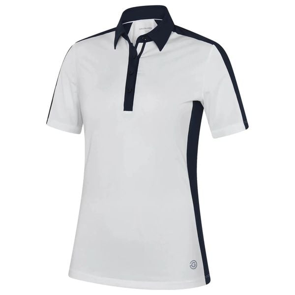 Damska koszulka polo Galvin Green Mona. Białe bluzki sportowe damskie GALVIN GREEN, l, bez wzorów, z materiału, bez ramiączek. Za 325.00 zł.