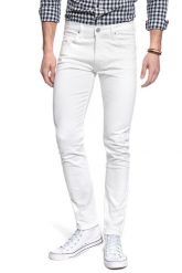 LEE LUKE MĘSKIE SPODNIE JEANSOWA L719KWEW 112119138. Spodnie materiałowe męskie Lee, bez wzorów, z jeansu. Za 209.99 zł.