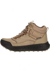 Buty trekkingowe Whistler Reid. Brązowe buty trekkingowe męskie WHISTLER, z gumy, bez zapięcia, trekkingowe. Za 488.50 zł.