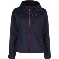 Damska kurtka softshell Athl. Dpt Octavia Blue. Niebieskie kurtki damskie YOA, bez wzorów, z softshellu, bez kaptura. Za 300.99 zł.