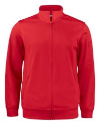 Clique Basic Active kardigan z zamkiem z pełnej tkaniny – red. Czerwone kardigany męskie CLIQUE, s, bez wzorów, z tkaniny, bez kołnierzyka. Za 200.16 zł.