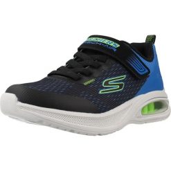 Buty SKECHERS MICROSPEC MAX ADVANCE Niebieski. Niebieskie buty fitness męskie Skechers, z tkaniny, bez zapięcia, na fitness i siłownię. Za 193.99 zł.