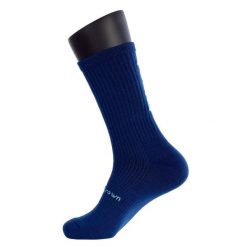 Black Crown Pro wysokie skarpety Marino/Verde 35-38. Niebieskie skarpetki damskie BLACK CROWN, bez wzorów, z materiału. Za 128.99 zł.