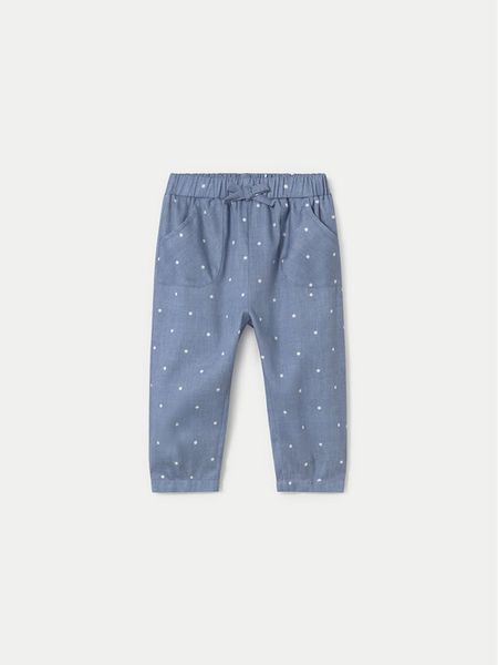 Mayoral Spodnie materiałowe 1570 Niebieski Regular Fit. Niebieskie spodnie dziewczęce Mayoral, z bawełny. Za 59.99 zł.