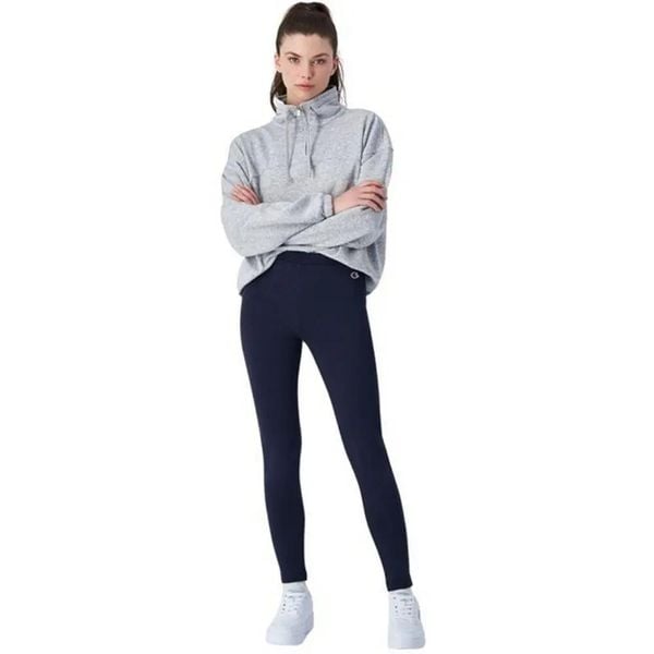 Legginsy Damskie 117567 BS501. Czarne legginsy damskie CHAMPION, l, bez wzorów, z bawełny. Za 239.99 zł.