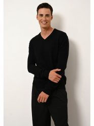 Just Cashmere Kaszmirowy sweter "Tom" w kolorze czarnym rozmiar: XL. Czarne swetry męskie Just Cashmere, xl, bez wzorów, z kaszmiru, bez kołnierzyka. Za 430.76 zł.