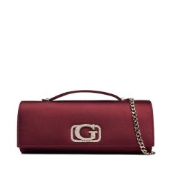 Torebka Guess. Czerwone torebki klasyczne damskie Guess, z aplikacjami, bez dodatków. Za 579.99 zł.