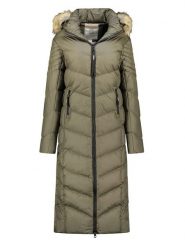 Canadian Peak Płaszcz zimowy "Capucineak" w kolorze khaki rozmiar: XXL. Brązowe płaszcze damskie Canadian Peak, na zimę, xxl, bez wzorów, z puchu. Za 169.00 zł.