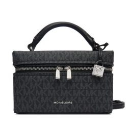 Torebka MICHAEL Michael Kors. Czarne torebki klasyczne damskie MICHAEL Michael Kors, bez wzorów, bez dodatków. Za 859.99 zł.