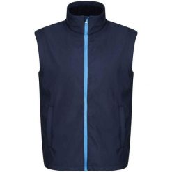 Męska Kamizelka Ablaze Softshell Do Nadruku. Niebieskie kamizelki męskie Regatta, m, bez wzorów, z softshellu, bez kaptura. Za 97.99 zł.