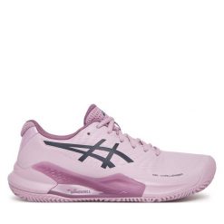 Buty do tenisa Asics. Fioletowe buty sportowe na co dzień damskie Asics, bez wzorów, tenisowe. Za 419.99 zł.