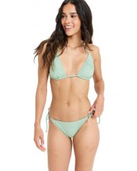 Dwuczęściowy zestaw kąpielowy dla Kobiety BEACH CLASSICS. Zielone bikini damskie Roxy, bez wzorów. Za 229.99 zł.