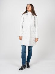 Geox Kurtka "Gendry" | W2621B T2940 | Kobieta | Biały. Białe kurtki damskie Geox, bez wzorów, z poliesteru, bez kaptura. W wyprzedaży za 599.00 zł.