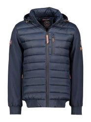 Geographical Norway Kurtka przejściowa "Boswell" w kolorze granatowym rozmiar: XXL. Niebieskie kurtki męskie Geographical Norway, xxl, bez wzorów, bez kaptura. Za 232.23 zł.