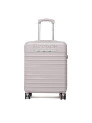 Reebok Walizka kabinowa CWBEO-RBK-MS-002-S Fioletowy jasny. Fioletowe walizki Reebok, bez wzorów, z tworzywa sztucznego. Za 279.99 zł.