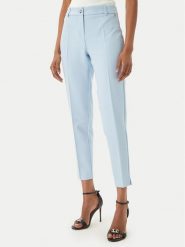 Maryley Spodnie materiałowe 26EB52Z/43MA Niebieski jasny Regular Fit. Niebieskie spodnie materiałowe damskie Maryley, bez wzorów, z materiału. Za 229.99 zł.