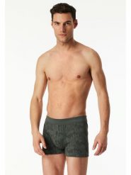 Schiesser Bokserki w kolorze khaki rozmiar: S. Brązowe bokserki męskie Schiesser, bez wzorów. Za 65.85 zł.