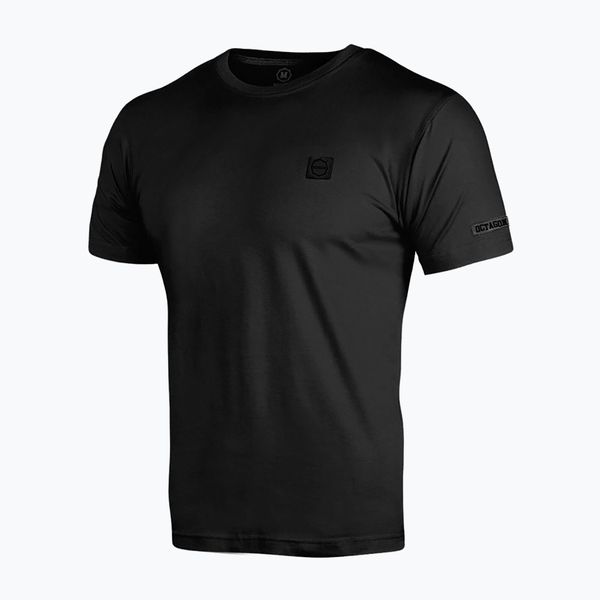 Koszulka męska Octagon Small Logo. Czarne t-shirty sportowe męskie OCTAGON, l, z bawełny, bez ramiączek. Za 94.99 zł.