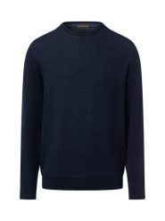 Finshley & Harding Sweter z zawartością kaszmiru Mężczyźni Bawełna niebieski, XL. Niebieskie swetry męskie Finshley & Harding, m, bez wzorów, z bawełny, bez kołnierzyka. Za 179.95 zł.