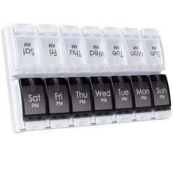 UNIQ Pudełko na tabletki / pudełko na 7 dni (rano / wieczorem) Portfele 1 ct Damski. Portfele damskie UNIQ, bez wzorów. Za 84.23 zł.