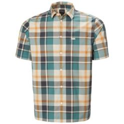 Koszulka z krótkim rękawem Helly Hansen Fjord QD. Brązowe t-shirty sportowe męskie Helly Hansen, na lato, l, z materiału, bez ramiączek, żeglarskie. Za 339.00 zł.