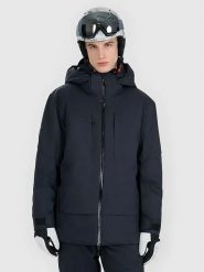 4F Kurtka narciarska w kolorze czarnym rozmiar: M. Czarne kurtki narciarskie i snowboardowe damskie 4f, m, bez wzorów, z meshu, bez kaptura, narciarskie, Dermizax. Za 872.33 zł.