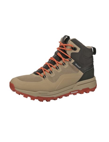 Buty trekkingowe męskie Halti Kuru Mid DX. Brązowe buty trekkingowe męskie Halti, z elastanu, bez zapięcia, trekkingowe. Za 949.99 zł.