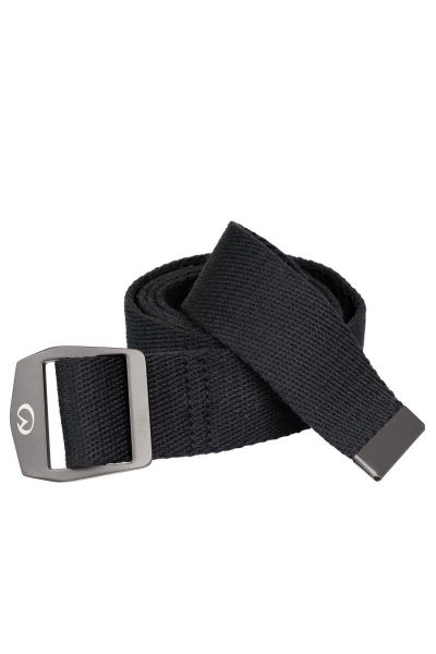 Pasek Lifeventure Money Belt. Czarne paski męskie Lifeventure, bez wzorów, z bawełny. Za 68.14 zł.