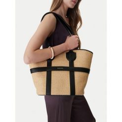 Torebka Badura. Brązowe torebki klasyczne damskie Badura, bez wzorów, bez dodatków. Za 199.99 zł.