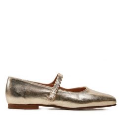Baleriny Balagan. Żółte baleriny damskie BALAGAN, bez wzorów, bez obcasa. Za 399.99 zł.