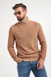 Sweter męski z golfem Woliam JOOP!. Swetry męskie Joop!, m, bez wzorów, bez kołnierzyka. W wyprzedaży za 645.32 zł.