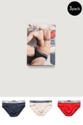 Slipy Mężczyzna EMPORIO ARMANI CONNECTED. Czerwone slipki męskie EMPORIO ARMANI CONNECTED, bez wzorów, z bawełny. Za 213.50 zł.