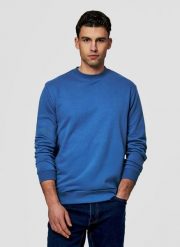 PAKO LORENTE - Niebieski bluza dresowa. Niebieskie bluzy bez kaptura męskie Pako Lorente, xxl, z bawełny. Za 199.99 zł.