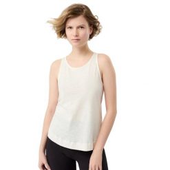 Damski tank top Mandala Mirage. Niebieskie topy sportowe damskie MANDALA, m, bez wzorów, z bawełny, bez ramiączek. Za 240.00 zł.