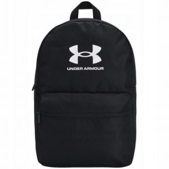 Plecak sportowy Under Armour. Czarne plecaki damskie Under Armour, bez wzorów, z materiału, biznesowe. Za 99.00 zł.