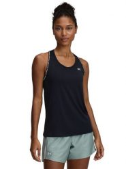 Under Armour Top sportowy "Tech Knockout" w kolorze czarnym rozmiar: XS. Czarne topy sportowe damskie Under Armour, xs, bez wzorów, z materiału, bez ramiączek. Za 77.99 zł.