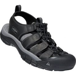 Buty trekkingowe męskie Keen Newport. Czarne buty trekkingowe męskie Keen, z gumy, bez zapięcia, outdoorowe. Za 547.00 zł.