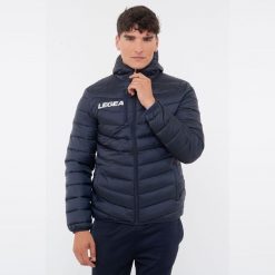Niebieska kurtka outdoor Montreal. Niebieskie kurtki męskie Legea, m, bez wzorów, z puchu, sportowe. Za 132.00 zł.