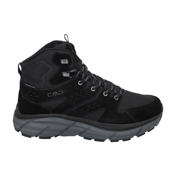Buty trekkingowe CMP Kamsel WP Mid. Czarne buty trekkingowe męskie CMP, z gumy, bez zapięcia, trekkingowe. Za 296.99 zł.