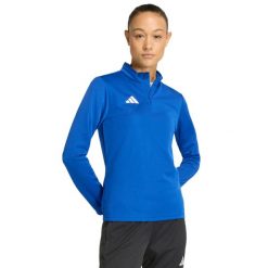 Bluza damska adidas Entrada 26 Training Top. Niebieskie bluzy bez kaptura damskie Adidas, z materiału. Za 121.99 zł.