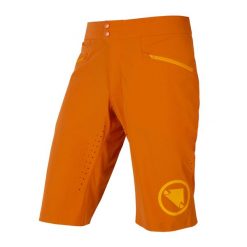 Spodenki rowerowe męskie Endura Singletrack Lite Short Sht. Żółte szorty męskie ENDURA, bez wzorów, z materiału. Za 329.99 zł.
