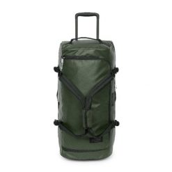 Torba Duffle Eastpak Wheel M. Zielone torebki klasyczne damskie Eastpak, bez wzorów, bez dodatków. Za 887.00 zł.