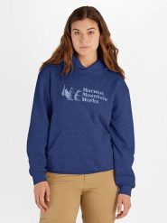 Marmot Bluza w kolorze granatowym rozmiar: XL. Niebieskie bluzy z kapturem damskie Marmot, xl, z poliamidu. Za 215.21 zł.