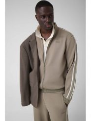 Guess Kardigan 183092 Zielony Classic Fit. Zielone kardigany męskie Guess, l, z aplikacjami, bez kołnierzyka. Za 474.99 zł.