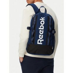 Plecak Reebok. Niebieskie plecaki damskie Reebok, bez wzorów, sportowe. Za 179.99 zł.